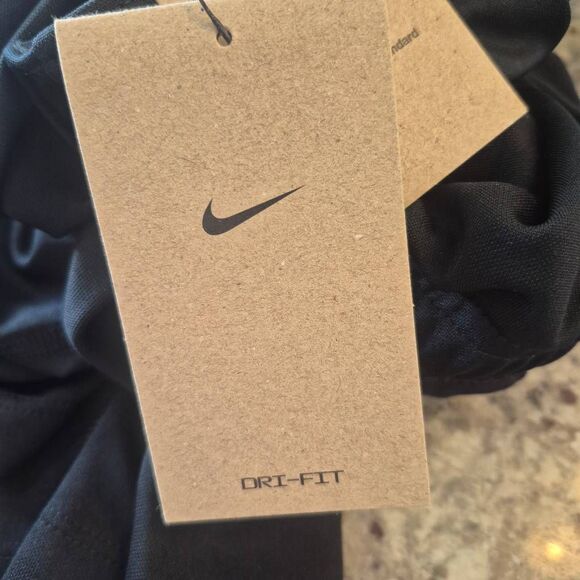 Nike Dri-Fit Men's Black Polyester Drawstring Standard Fit Football Soccer Short - Picture 8 of 12